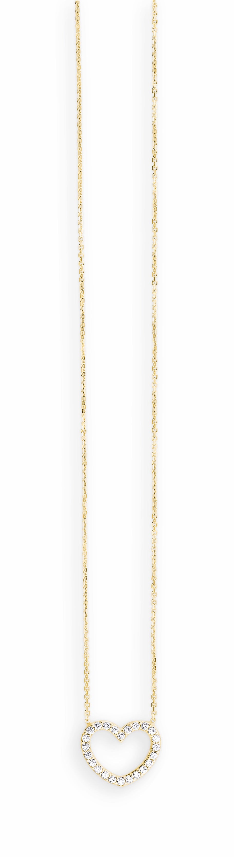 Collier "Cuore Luccicante"